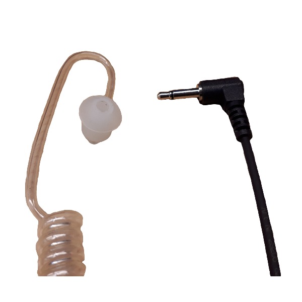 Eartube / Oortelefoon met luchtslang 3,5 mm jack